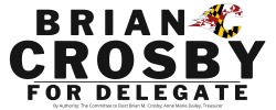 Brian Crosby for Delegate logo