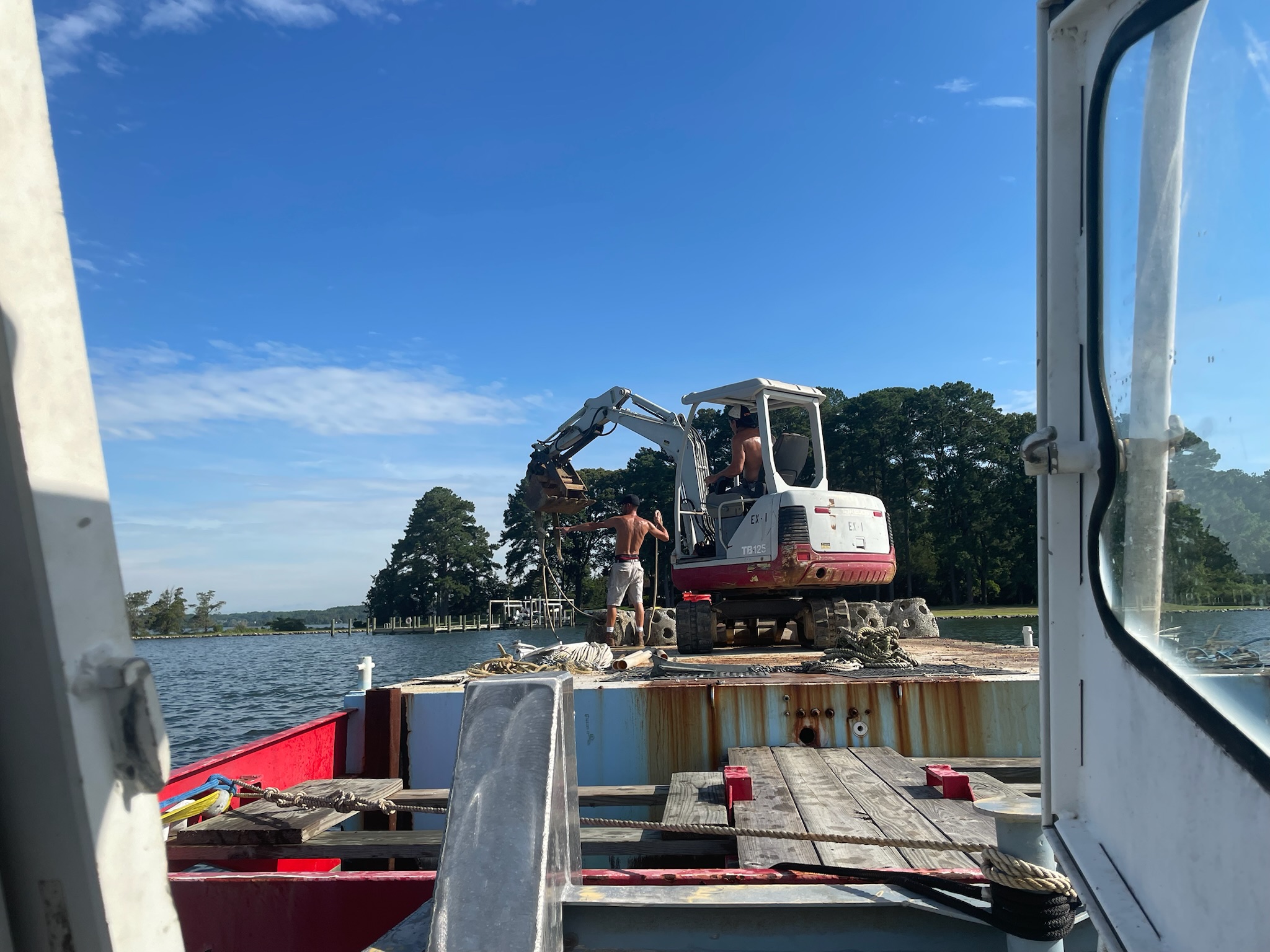 BIRCH Marine Construction  Deploys 58 Reef Balls